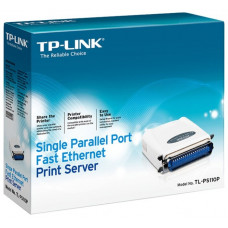 Принт-сервер TP-Link <TL-PS110P> Single parallel port fast ethernet print server