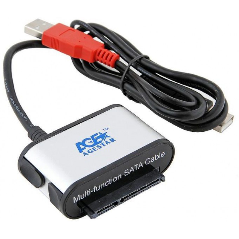 Адаптер для sata 3 5. Адаптер FUBCA USB 2.0 SATA ide 5.25 3.5 2.5 AGESTAR. Age Star USB адаптер FUBCA. Адаптер переходник AGESTAR FUBCA.