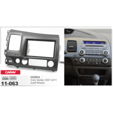 Переходная рамка CARAV 11-063, 2DIN для HONDA Civic V с 2007г. (левый руль)