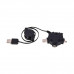 Кабель-рулетка Gembird USB2.0 AM/miniB 5P/miniB 8p/miniB 4p, (A-USB4TO1), 90 cм