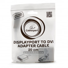 Переходник DisplayPort(m) --> DVI(f) Cablexpert <A-DPM-DVIF-002-W>