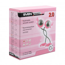 Колонки Sven Fancy, розовая,  2.0, 2х2.5 Вт