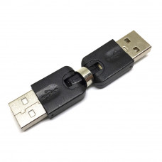 Переходник USB 2.0 A(m) --> A(m) Espada <EUSBAmAm270><37666> поворотный 360°/ 270°