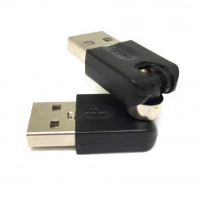 Переходник USB 2.0 A(m) --> A(m) Espada <EUSBAmAm270><37666> поворотный 360°/ 270°