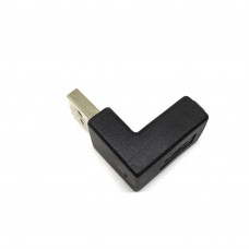 Переходник USB 2.0 A(m) --> A(f) Espada <EUSBAmf90><37667> L-образный