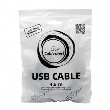 Кабель USB 2.0 A-->B, 5м проф. Gembird <CCP-USB2-AMBM-15>