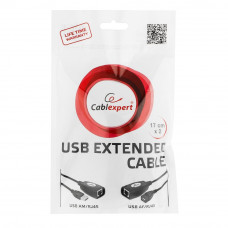 Удлинитель USB 2.0 по витой паре Gembird/Cablexpert UAE-30M USB AM-AF/RJ45Fx2