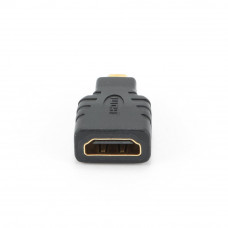 Переходник HDMI(f) --> microHDMI(m) Gembird <A-HDMI-FD> <угловой>