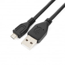 Кабель USB 2.0 A-->microB 5P  0.3м <Gembird/Cablexpert> <CCP-mUSB2-AMBM-0.3M>
