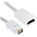 Переходник HDMI(f) --> miniDVI(m) (MAC -->HDMI) 10 см