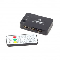 Переключатель 5/1 HDMI Cablexpert <DSW-HDMI-52> электронный HD19Fx5/19F, пульт ДУ