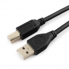 Кабель USB 2.0 A-->B, 5м проф. Gembird/Cablexpert <CCF2-USB2-AMBM-15>