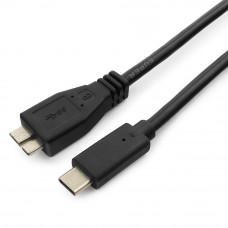 Кабель USB 3.0 microB-->C,  1м Cablexpert <CCP-USB3-mBMCM-1M> USB3.0 Type-C