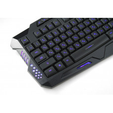 Клавиатура Gembird KB-G11L, USB, игровая, подсветка