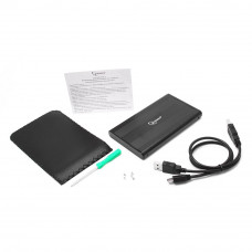 Flexi-Drive EXT Gembird  SATA USB2.0, 2.5" <EE2-U2S-5> черный, металл