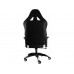 Кресло игровое CH-772/BLACK+WH две подушки белый/черный искусственная кожа (пластик черный