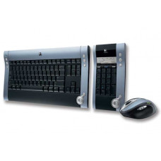 Клавиатура+мышь Logitech <967562> diNovo Media Laser Desktop беспроводные