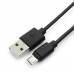 Кабель USB 2.0 A-->microB 5P  0.5м Гарнизон <GCC-mUSB2-AMBM-0.5M>