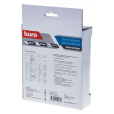 Блок питания Buro <BUM-0170A90> автомат. 90W 15V-20V 11-connectors 4.5A 1xUSB 1A от прикурив., LED