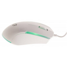 Мышь OKLICK <245M> белый оптическая (1000dpi) USB (3but)