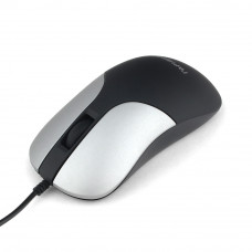 Мышь Гарнизон GM-215, USB, черный/серый