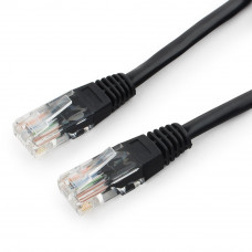 Патч-корд UTP   3m Cablexpert <PP12-3M/BK> черный, кат.5E