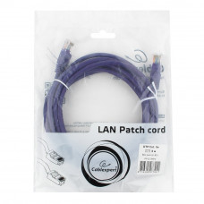 Патч-корд UTP   3m Cablexpert <PP12-3M/V> фиолетовый, кат.5E