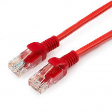 Патч-корд UTP   3m <Cablexpert> <PP12-3M/R> красный, кат.5E