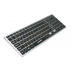 Клавиатура Gembird KBW-2 беспроводная Bluetooth, 106 кл., ножничный механизм, бесшумная