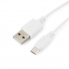 Кабель USB 2.0 A-->microB 5P 1.8м Cablexpert <CC-mUSB2-AMBM-6W> белый