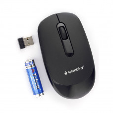 Мышь Gembird MUSW-365, беспр., опт., black USB