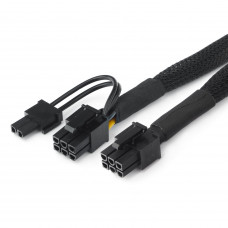 Удлинитель кабеля питания PCI-Express 6pin --> 6+2pin +12в 30см Cablexpert <CC-PSU-86>
