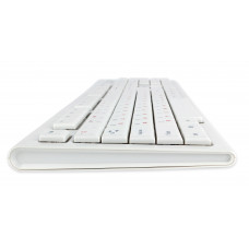 Клавиатура Gembird KB-8354U, USB, бежевый/белый