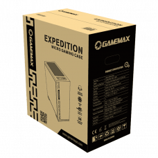 Корпус GameMax EXPEDITION BLK H605 без БП, ченый, 1*USB3.0; 2*USB2.0, Window