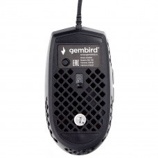 Мышь Gembird MG-760 игровая USB, 3200DPI, 6кн, подсветка, 1,8 м. кабель в тк.опл.