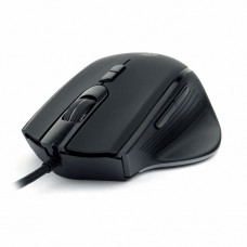 Мышь Gembird MG-570 игровая USB,  черный, 7 кн, 3200 DPI, 6 реж.подсв., кабель ткан 1.8м