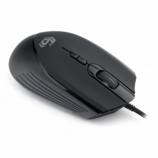 Мышь Gembird MG-570 игровая USB,  черный, 7 кн, 3200 DPI, 6 реж.подсв., кабель ткан 1.8м