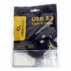 Кабель USB 3.1 Cm-->Cm 1.8м Cablexpert <CCP-USB-CMCM2-1.8M> Type-C/USB3.1 Type-C  10Gbit/s,  5A