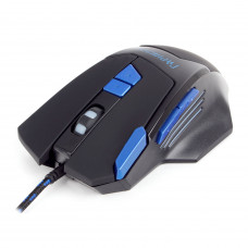 Мышь Гарнизон GM-770G, USB, игровая 2400DPI, 8 кнопок, 7 режимов подсветки, soft touch