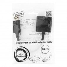 Переходник DisplayPort(m) --> HDMI(f) Cablexpert A-DPM-HDMIF-002, 20M/19F